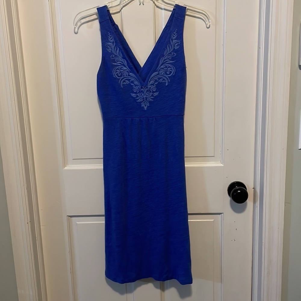 Tommy Bahama Seneca Cross Back‎ Dress Linen Size XS - Picture 3 of 9